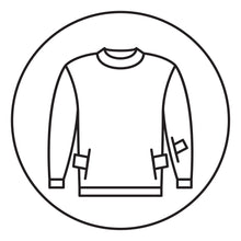 Load image into Gallery viewer, Pullover hidden pocket travel sweatshirt