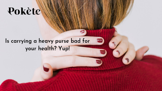 Wearing a Heavy Purse Can Be a Health Concern